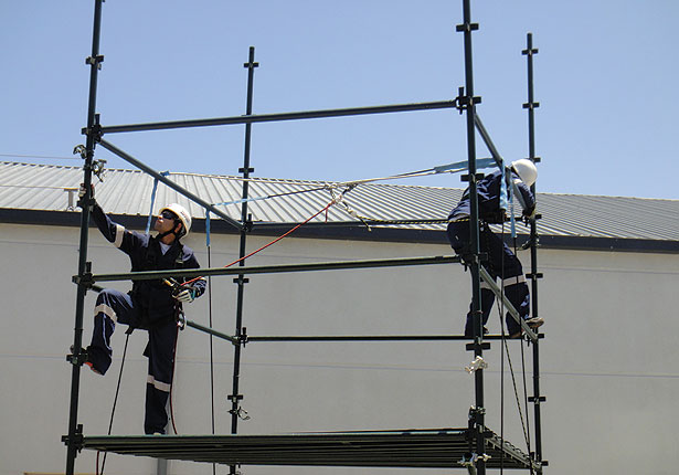 Scaffold Erection and Dismantling Fall Restraint Equipment