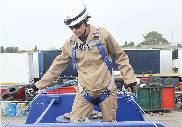 Tanker Fall Arrest-Restraint Systems